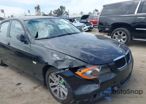 2007 BMW 328I из США, поврежденный, VIN WBAVC53567FZ72403